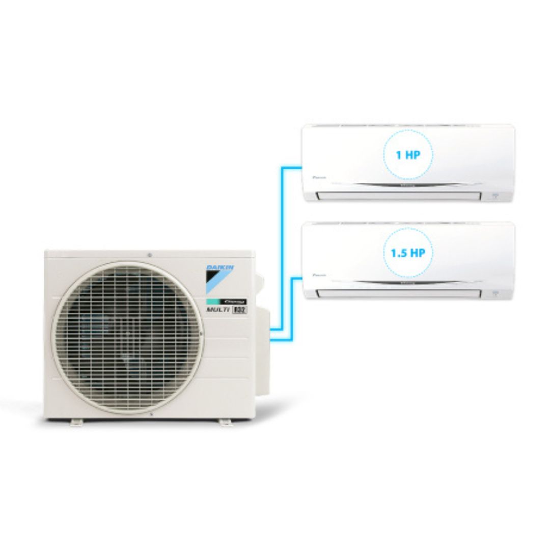 Combo 2 dàn lạnh Điều Hòa Inverter Multi S – 1HP + 1.5HP