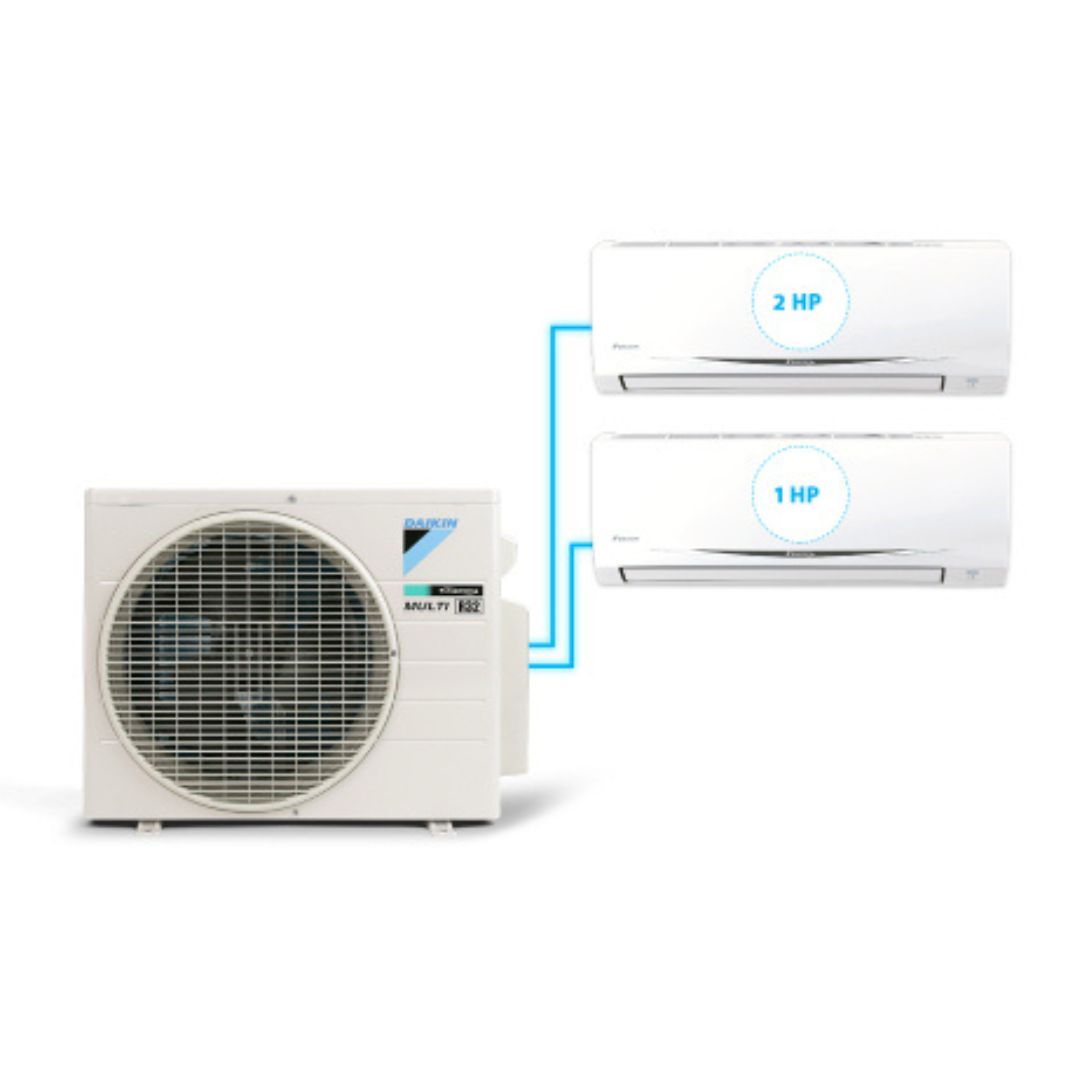 Combo 2 dàn lạnh Điều Hòa Inverter Multi S – 2HP + 1HP