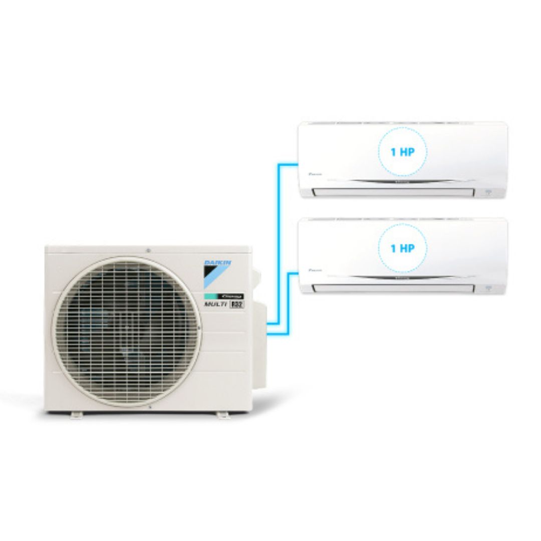 Combo 2 dàn lạnh máy lạnh Inverter Multi S – 1HP + 1HP